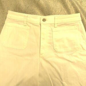 Talbots Wide Crop Stretch Jeans